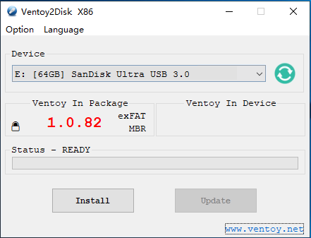 Ventoy 1.0.93 instal the last version for windows